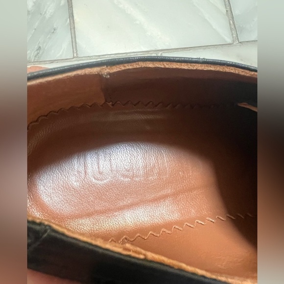 JULIA BO Women’s Black Leather Astoria - Derby Shoes - Size 6 (36) - Picture 8 of 13